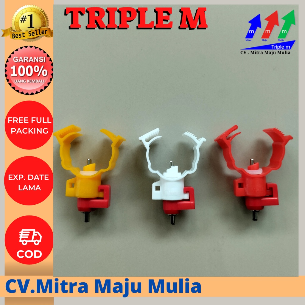 Nipel A9 Nepel Nipel Nipple Tempat Minum Ayam Petelur Broiler Layer, Nipel A5 MMM STD NO MANGKOK