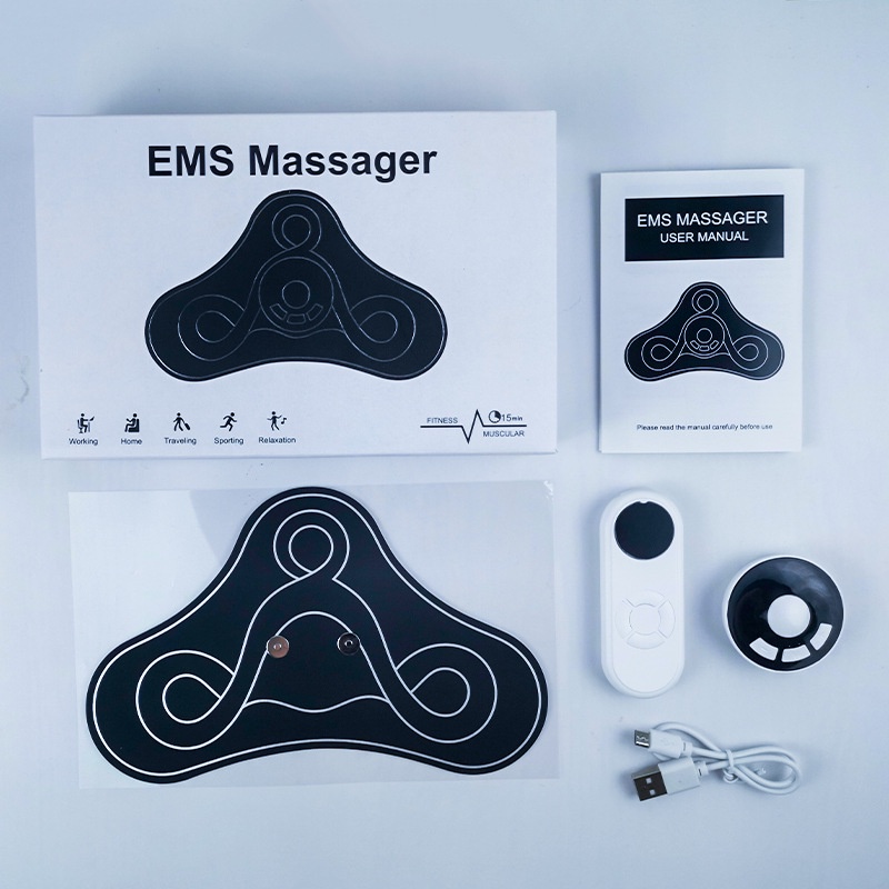 Ems Charging Massage Stick, Stik Kesehatan Perut, Alat Pijat Denyut, Pijat Remote Control Elektrik Cerdas