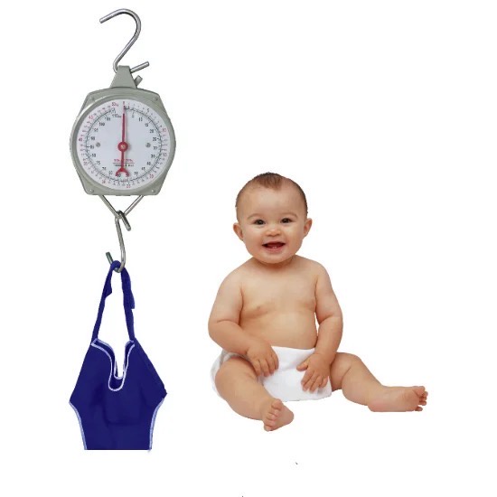 Timbangan Gantung BESI Analog 50kg -100kg - 150kg - 200kg Besi Manual Jarum Kitchen Hanging Scale