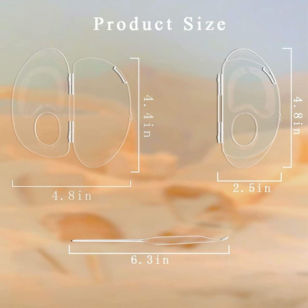 R-FLOWER Palet Pencampur Makeup Desain Baru Nail Art Manicure Tool Set Untuk Foundation Makeup Art Nail Palette Pigment