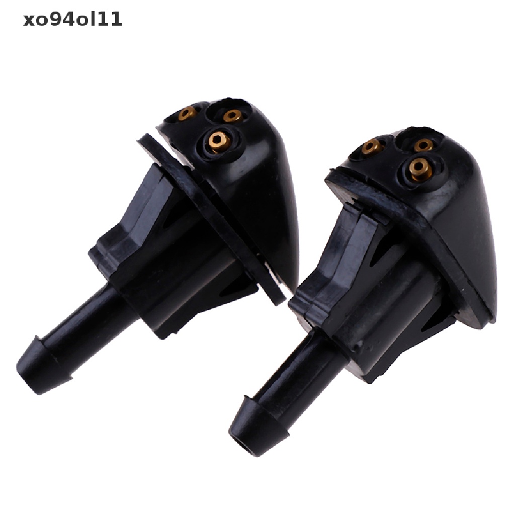 Xo 2Pcs Windshield Wiper Washer Nozzle Penyiram Mobil OL