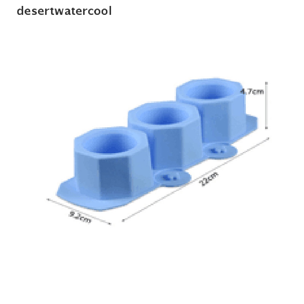 Deid Cetakan Pot Bunga Kaktus Silikon Keramik Clay Craft Casg Concrete Cup Mold Martijn