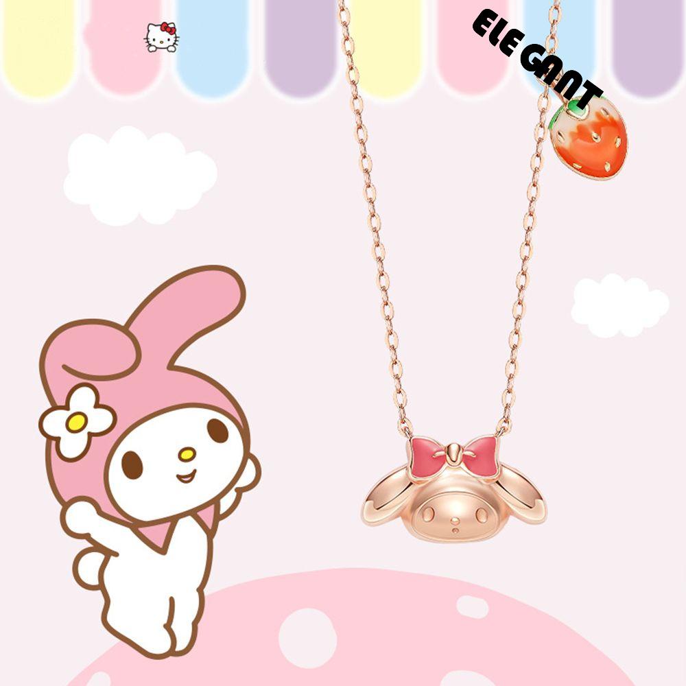 [Elegan] Mymelody Kalung Kreatif Unik Perhiasan Aksesoris Hadiah Anak Manis Kartun Sederhana Tergantung