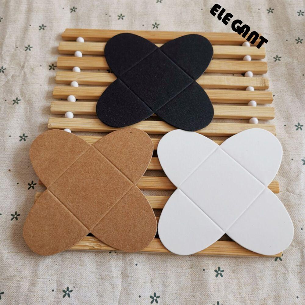 [ELEGANT] Chocolate Spacer Chocolate Base Kraft Paper Alas Coklat Baking Origami Tools Mousse Dessert Paket Baking