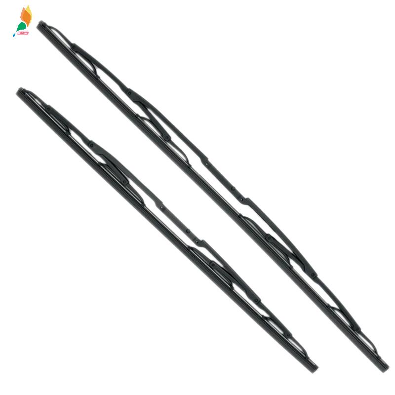 Mobil 26inch+22inch Wiper Blades Combo Karet Silikon Tanpa Tulang Kaca Depan Windshield Wiper Untuk BMW 5seri E39 95-03