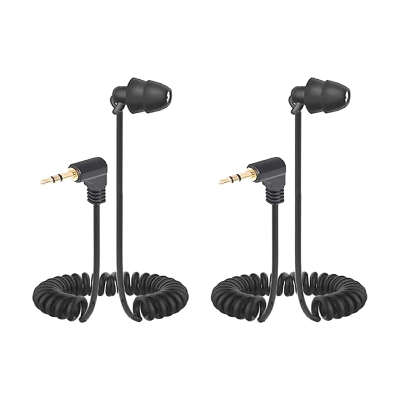 Vivi Spring Unilateral Headset Extension Line Lubang Suara Di Telinga Earbud Tunggal