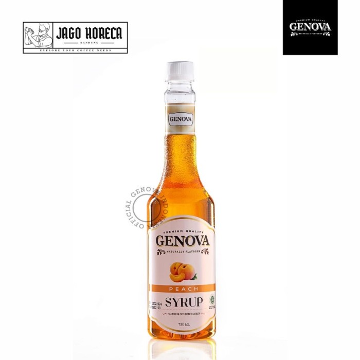 

Genova Syrup Peach - 750ml