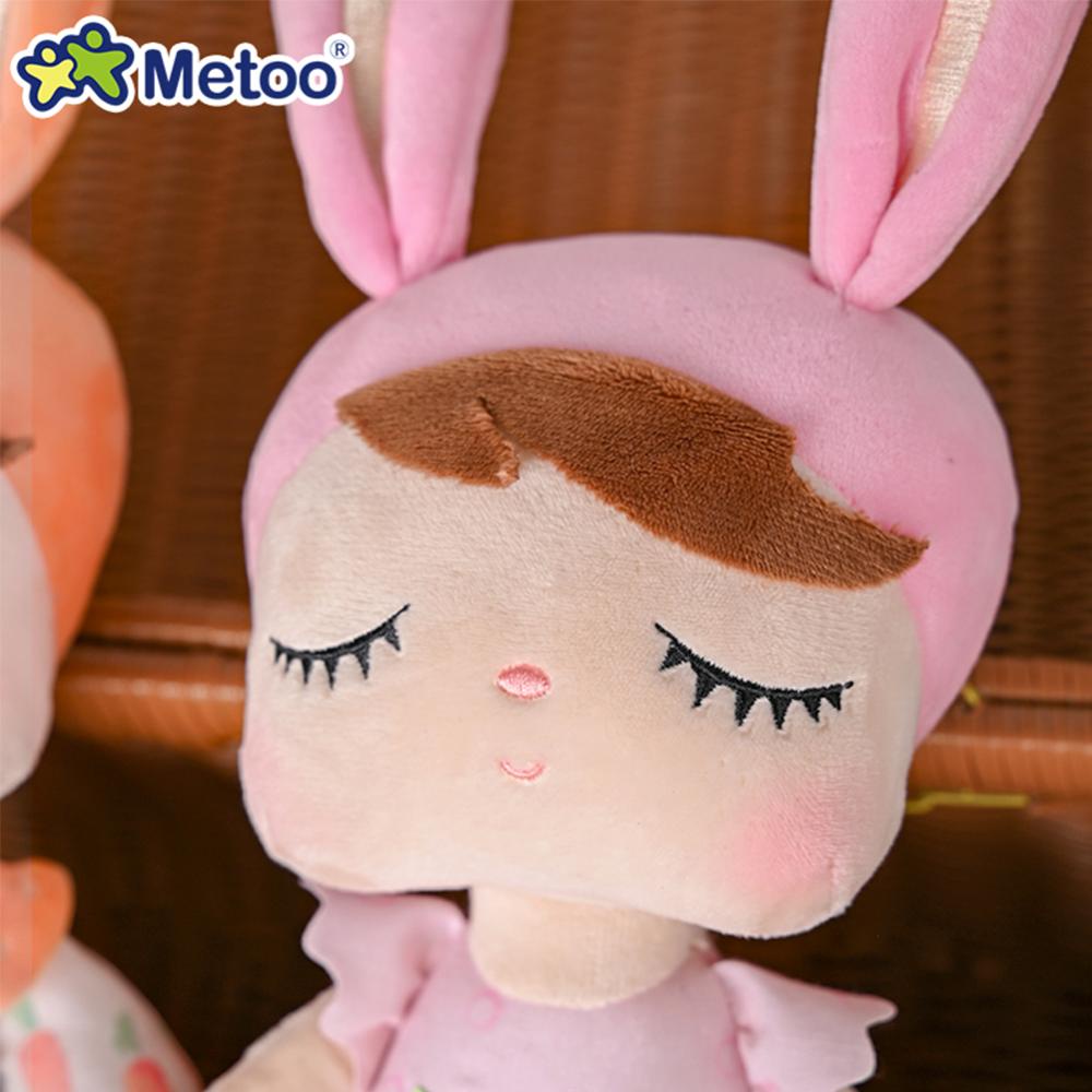 Timekey Metoo Angela Pastoral Gaya Boneka Mainan Mewah Untuk Anak Perempuan Bayi Ulang Tahun Lucu Princes Doll Dengan Dress Stuffed Toys Untuk Anak B1D8