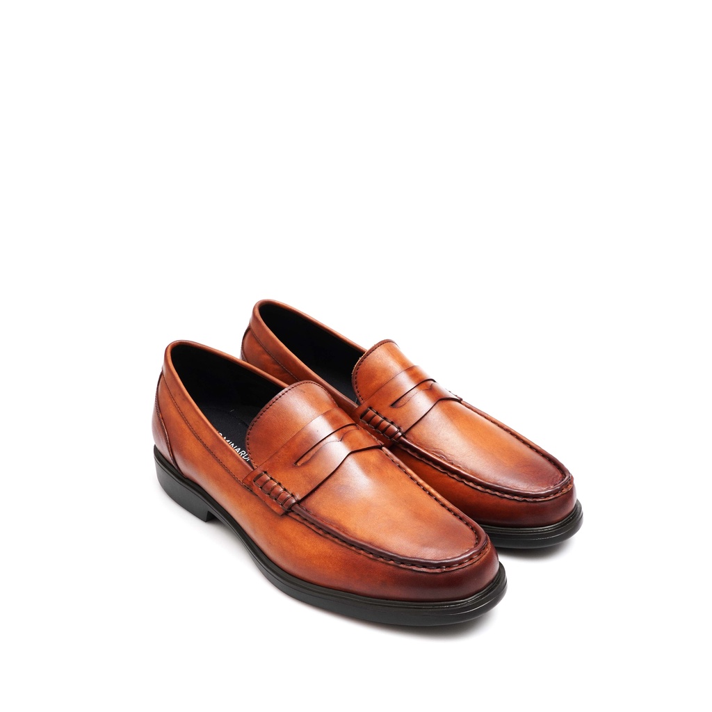 SEBASTIANO TAN Sepatu Kulit Loafers Pria by Mario Minardi