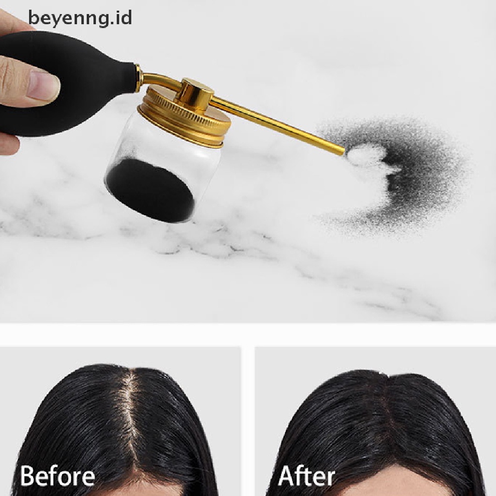 Beyen Blower Serat Talc Isi Ulang Puffer Barbers Hairdressers Botol Talcum ID