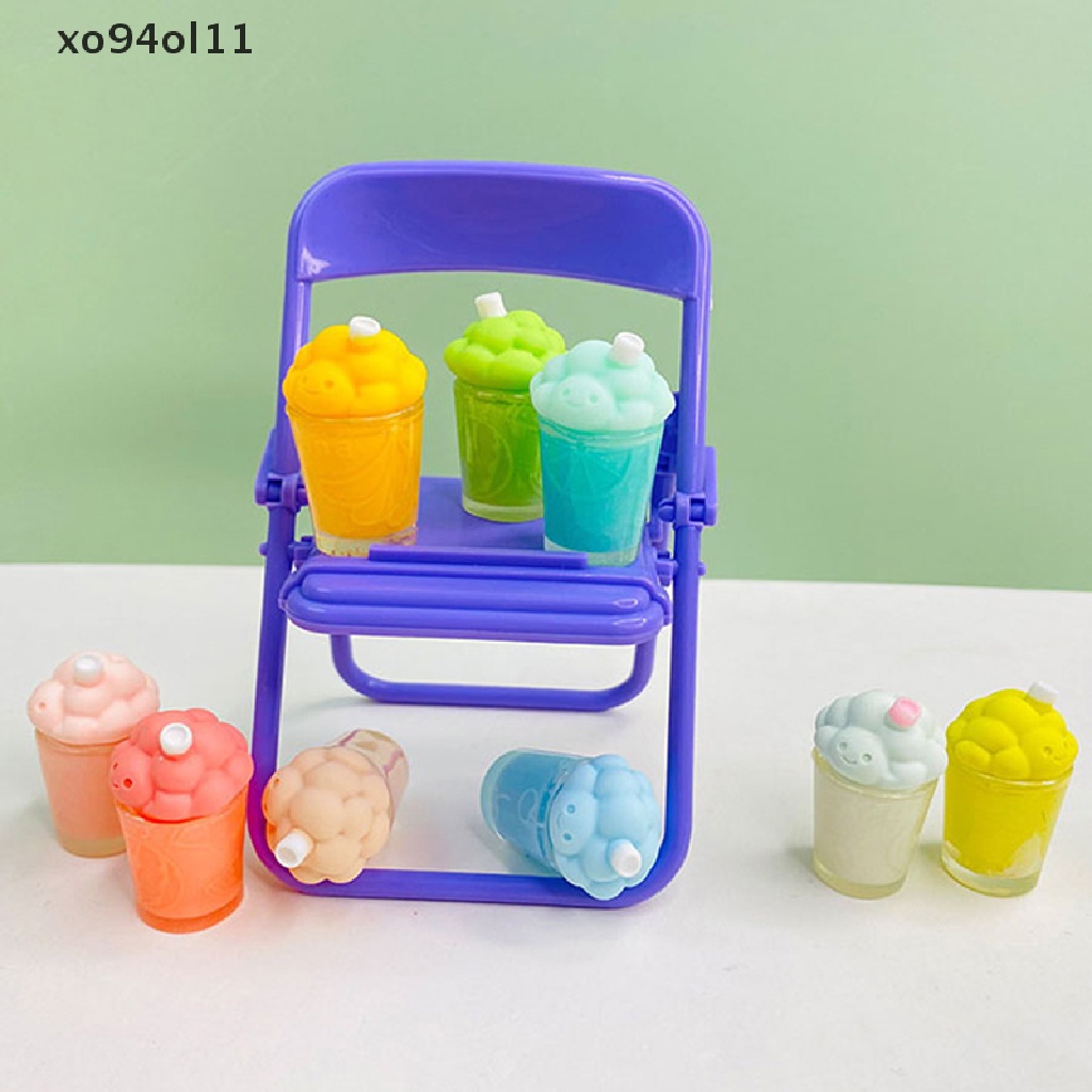 Xo 10/20Pcs Luminous Colorful Resin Mini Lollipop Gelas Anggur Scrapbook Kerajinan OL