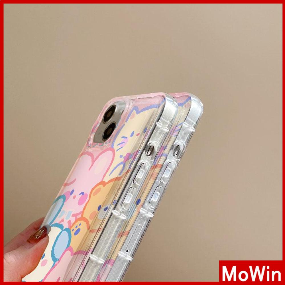 For iPhone 14 Pro Max iPhone Case Clear Case TPU Soft Case Airbag Shockproof Protection Camera Cute Cartoon Compatible with iPhone 13 Pro Max iPhone 12 Pro Max 11 7Plus 6Plus XR xs