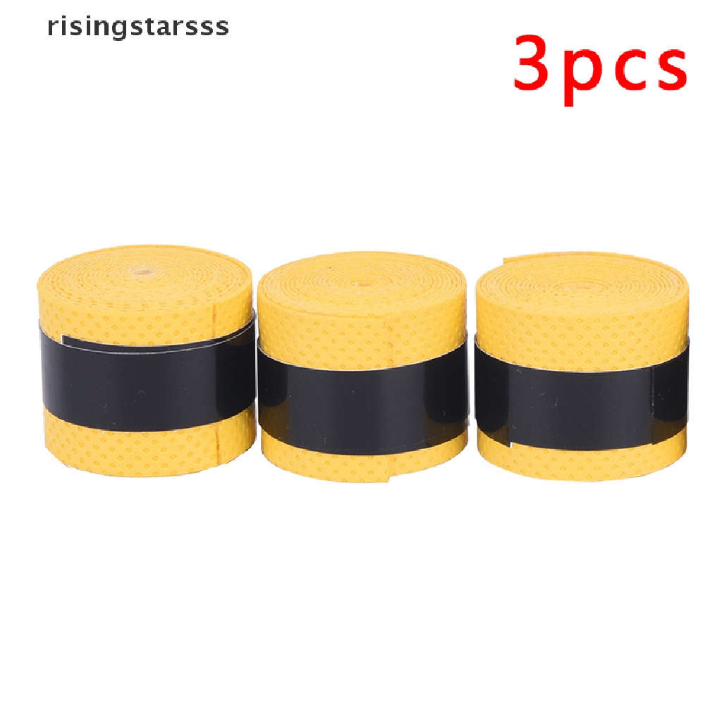 Rsid Span-new 3pcs Tennis Grip Anti Slip Badminton Overgrips, Raket Overgrips Jelly