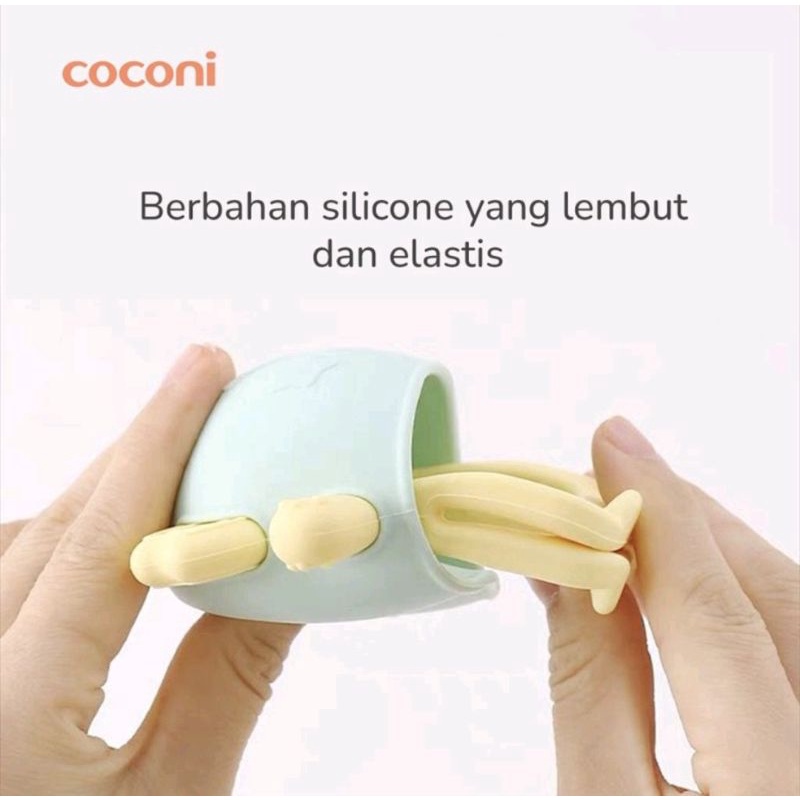 COCONI BRACALET CRAB TEETHER/MAINAN GIGITAN GELANG BAYI KEPITING