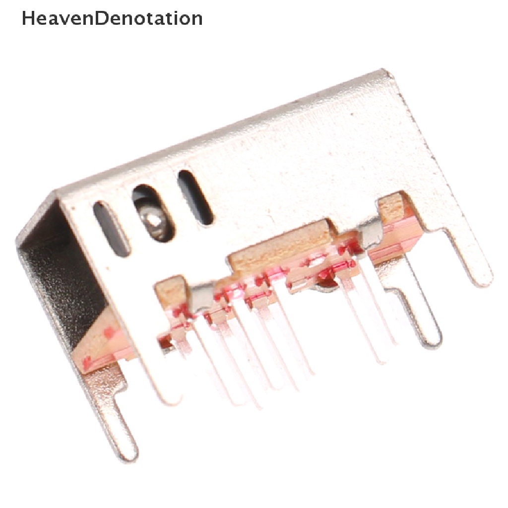 [HeavenDenotation] 10pcs Saklar Toggle sk23d05g6 Baris Ganda 3-gear 8-pin Saklar sliding horizontal HDV