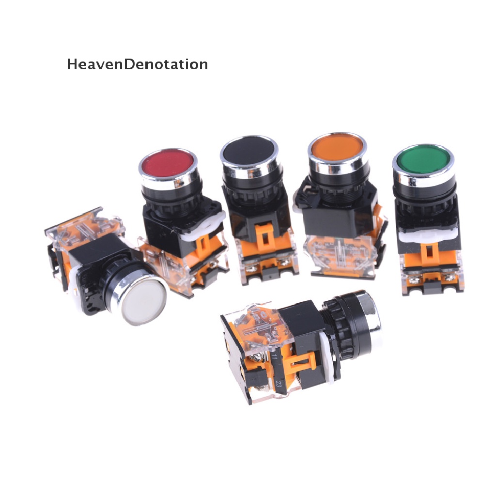 [HeavenDenotation] 7per8 &quot;660V 10A Push Button Tekan Emergency Momentary Stop Switch 22mm HDV