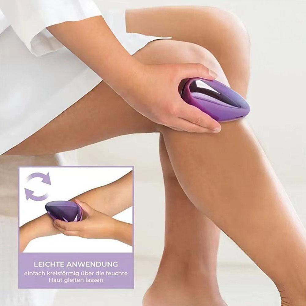 R-FLOWER Nano Hair Eraser High Quality Arm Legs Epilator Epilator Tanpa Sakit Kristal