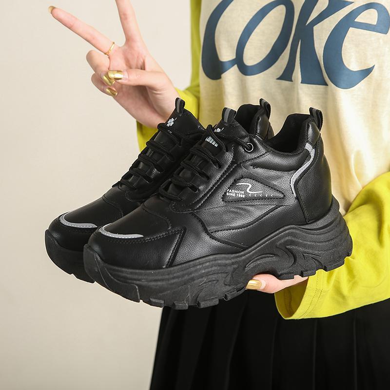 CaniKorea &quot;FREE BOX&quot; (Size 37 - 41) Hyeri Sepatu Sneakers Wanita Kasual Fashion Korea Import 9207