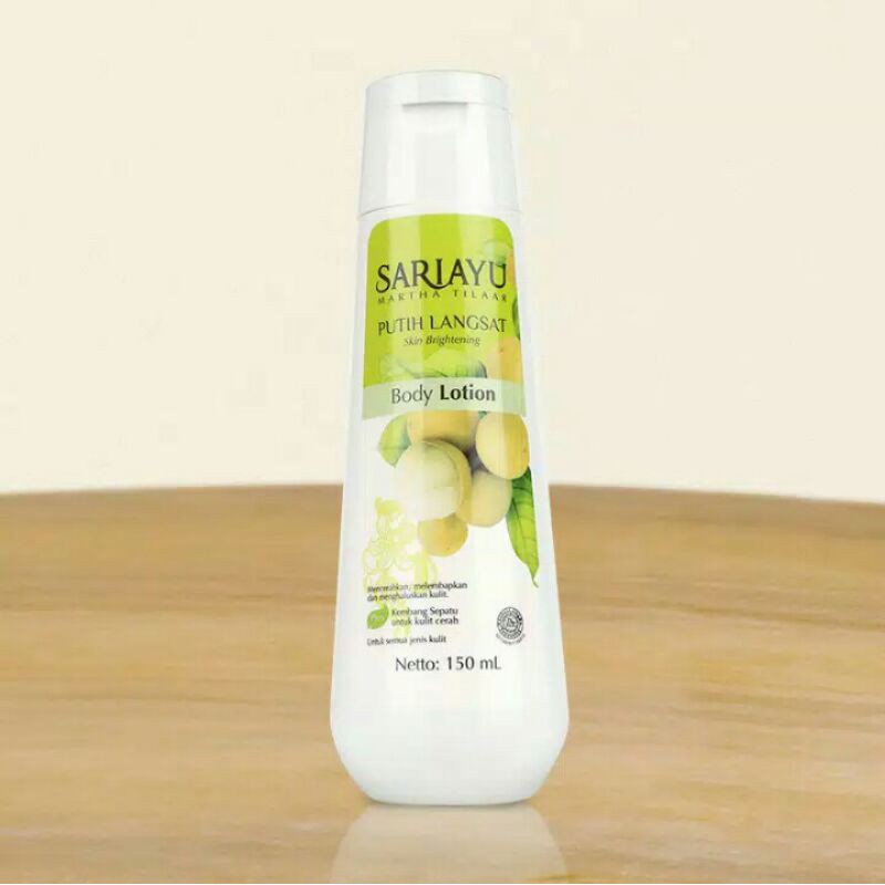 Sariayu Putih Langsat Body Lotion - 150ml BY AlwaysLucky