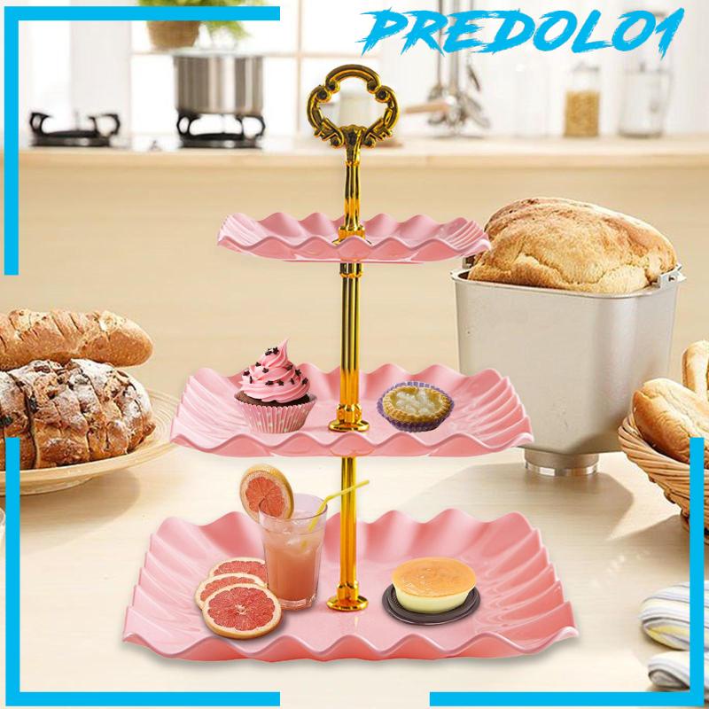 [Predolo1] Cupcake Stand 3tingkat Cookie Untuk Pesta Pernikahan Ulang Tahun