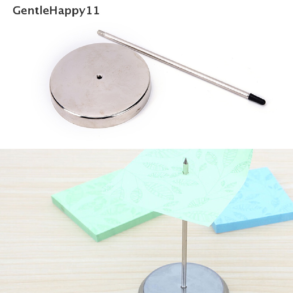 Gentlehappy Safe Memo Holder Spike Stick Untuk Nota Kwitansi Tagihan Kertas Pesanan Meja Kantor id