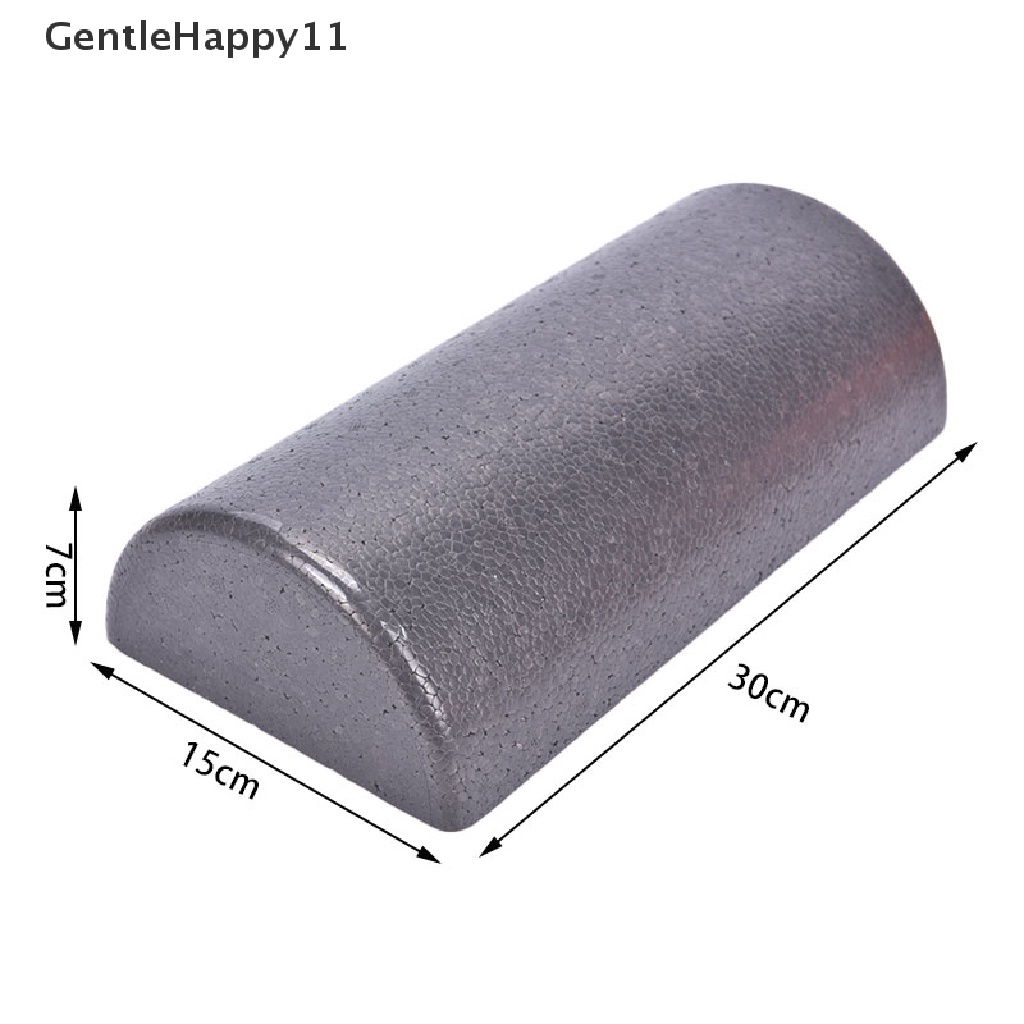 Gentlehappy 30CM Half Ronde Massage Foam Roller Yoga Pilates Fitness Apparatuur Balance Pad id