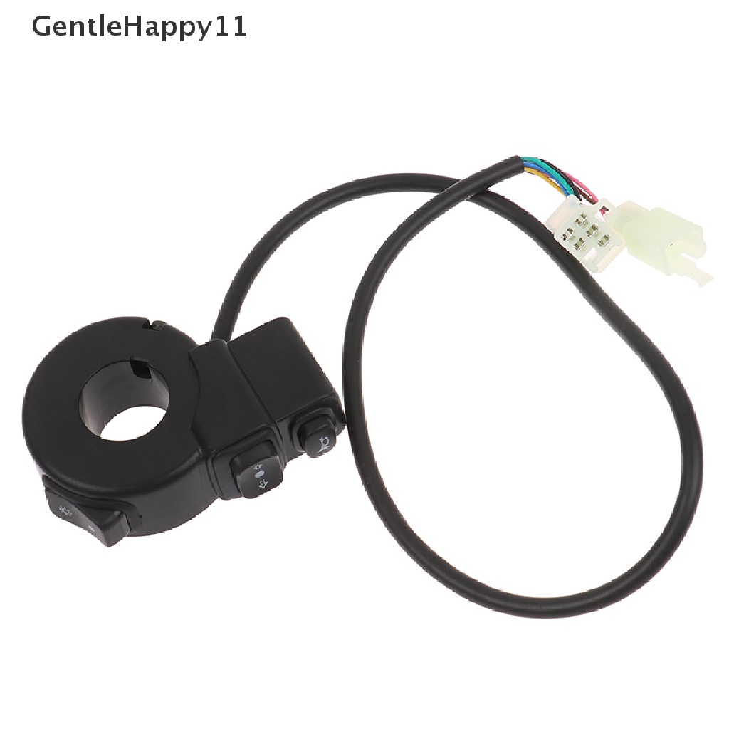 Gentlehappy Saklar 3in1 Motor Sepeda Elektrik Scooter Sein Tombol Klakson 22mm id