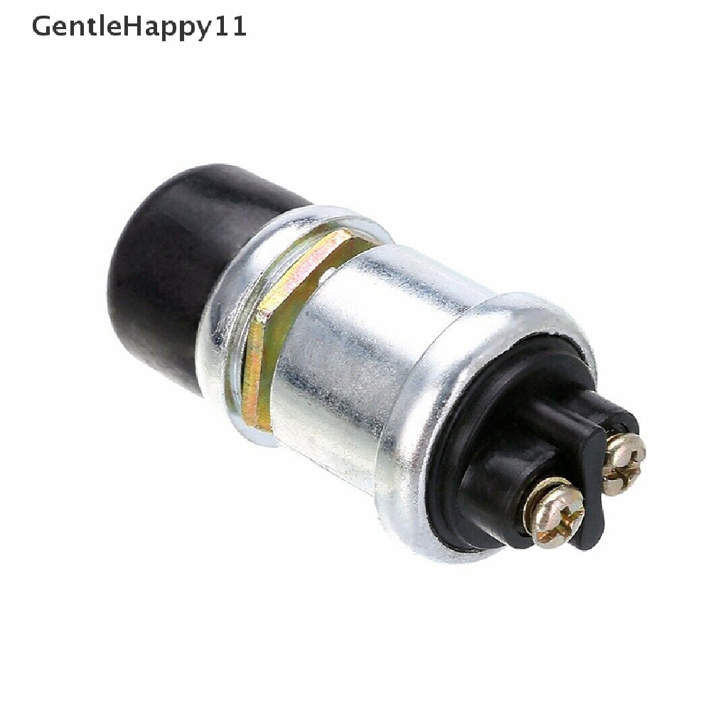 Gentlehappy Universal Waterproof Momentary Ignition Push Button Saklar Starter 60 /40 Amps id