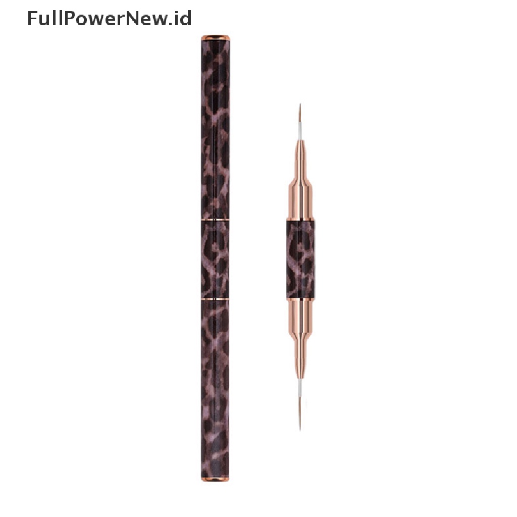 Power Nail Art Liner Brushes Dual-ended Fine Line Brush Pager Pen UV Gel Brushes ID
