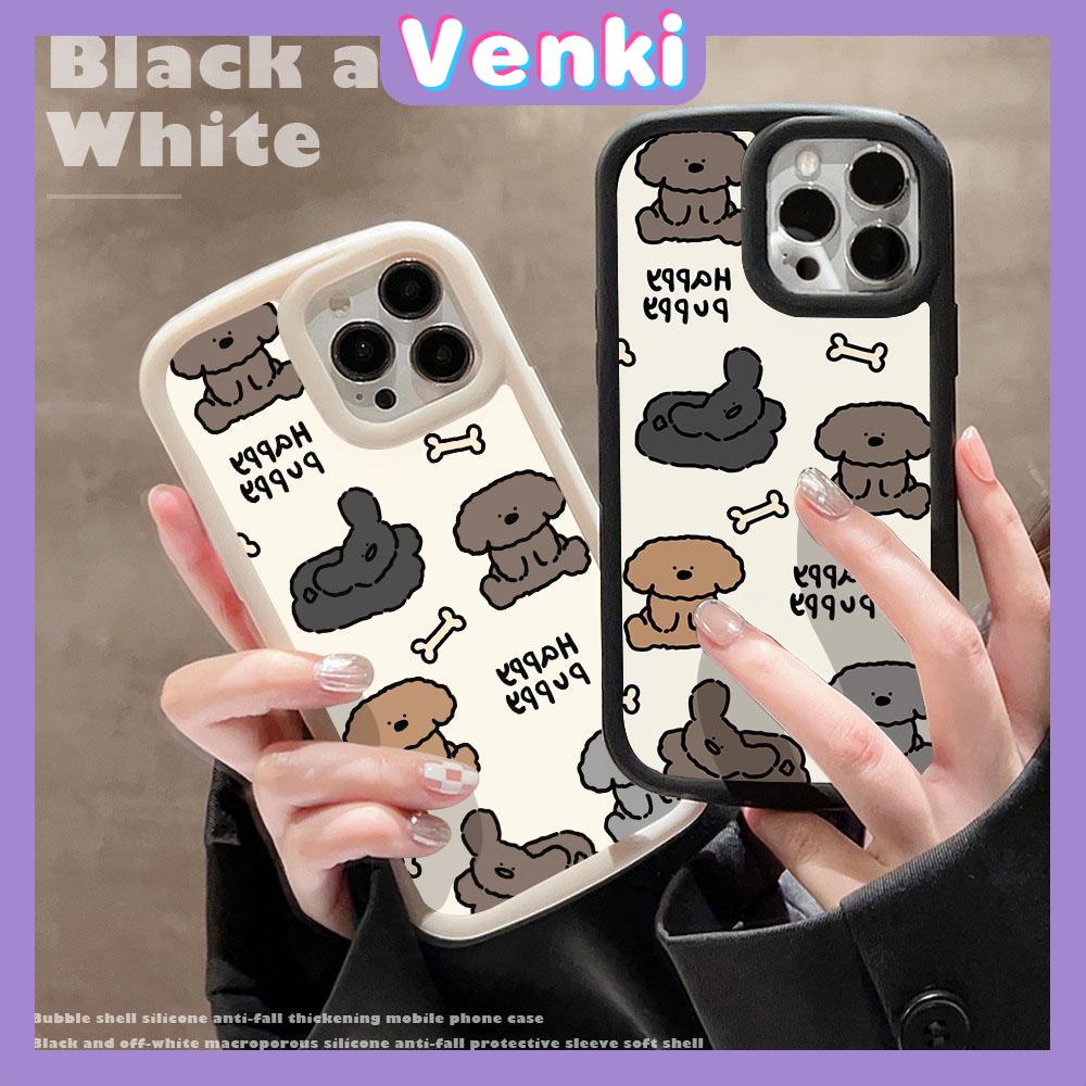 Case fo iPhone 11 Pro Max TPU Soft Case Frosted Bubble Case Cute Cartoon Dog Camera Protection Shockproof For iPhone 14 13 12 11 Plus Pro Max 7 Plus X XR