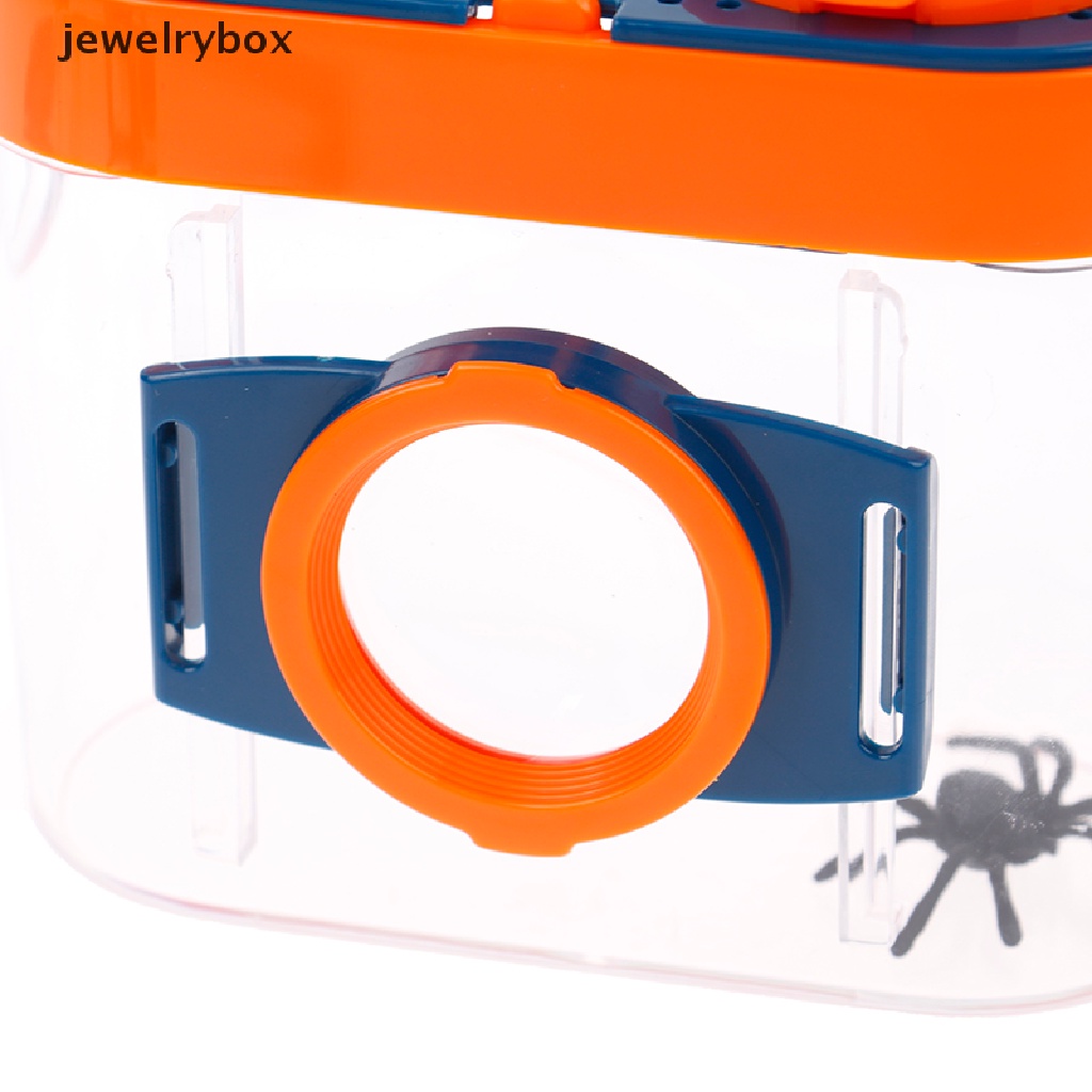 [jewelrybox] New Bug Viewer Insect Magnifier Observer Kit Box Kid Mainan Pengembangan Belajar Butik