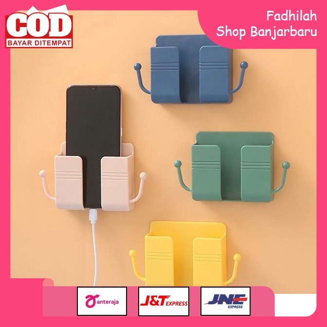 TEMPAT CHARGER CAS HP DINDING TEMPEL / HOLDER CAS HP ADA GANTUNGAN KUNCINYA | FADHILAH SHOP BJB