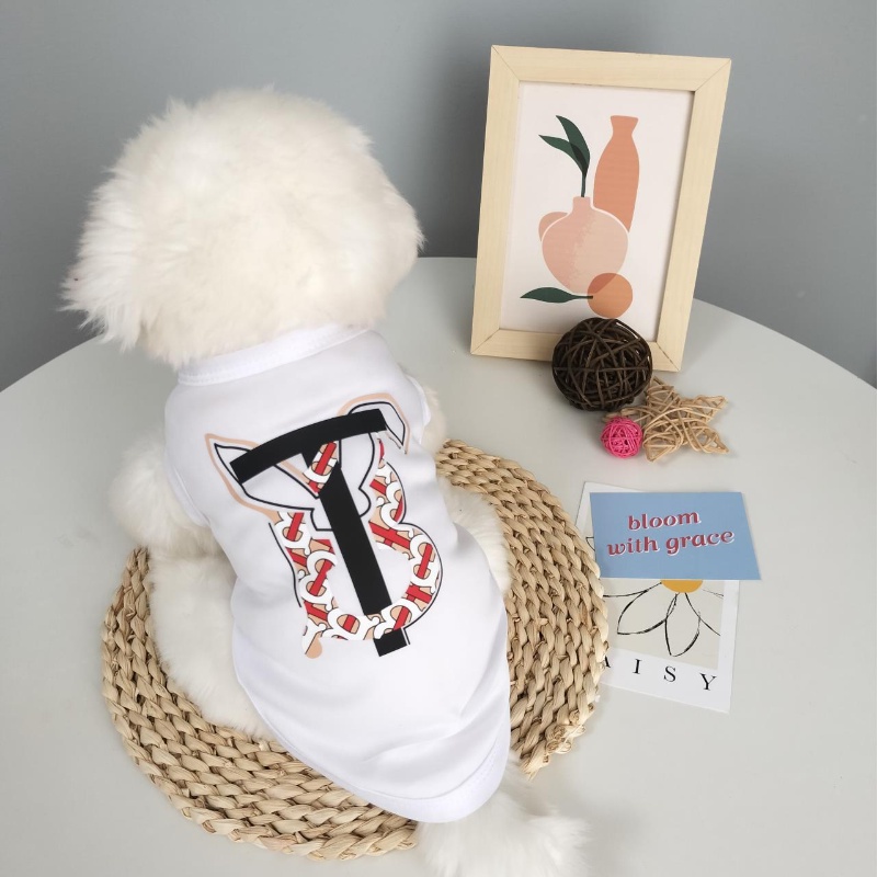 Tank Top Anjing Peliharaan Logo Fashion S-2XL Kucing/poodle/Teddy