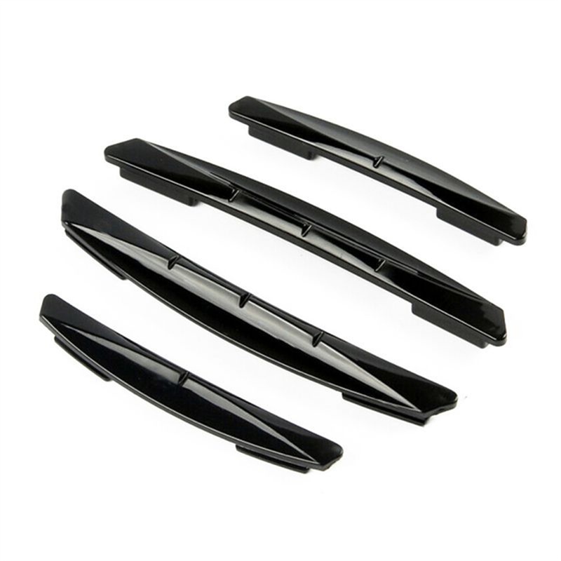 [AYBX] 4pcs Strip Bumper Pintu Colloid Anti-Tabrakan Stiker Perekat Anti Gores Untuk Body Mobil Strip Hias