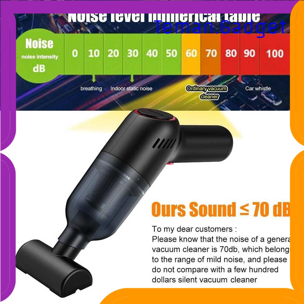 TG - OTO HELLOLEIBOO Penyedot Debu Mobil Handheld Vacuum Cleaner 120W - LT-101C