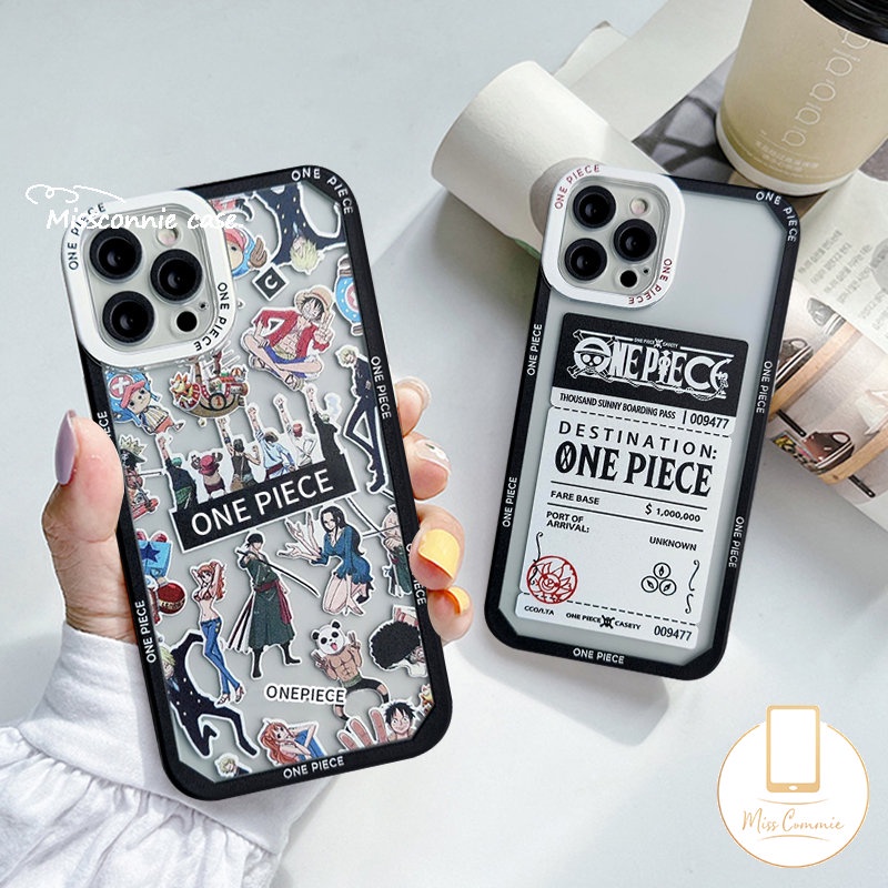 Case Anime One Piece Trendy Infinix Smart5 4 6 Plus Hot8 20 12i 11s 10s Nfc 10 Lite 20s 12pro Hot 9 11s 11 10 12 Play Note 11 10 12 Pro 12 2023 Poster Transparan Luffy Soft Sarung