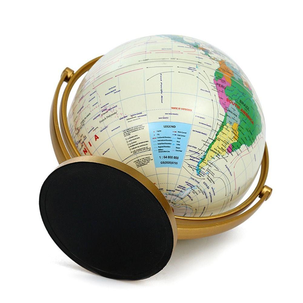 [Elegan] Globe Ornamen Kecil Mini Tahan Lama Kelas Belajar Water Proof Rak Buku Dekorasi Mengajar Desktop Ornamen
