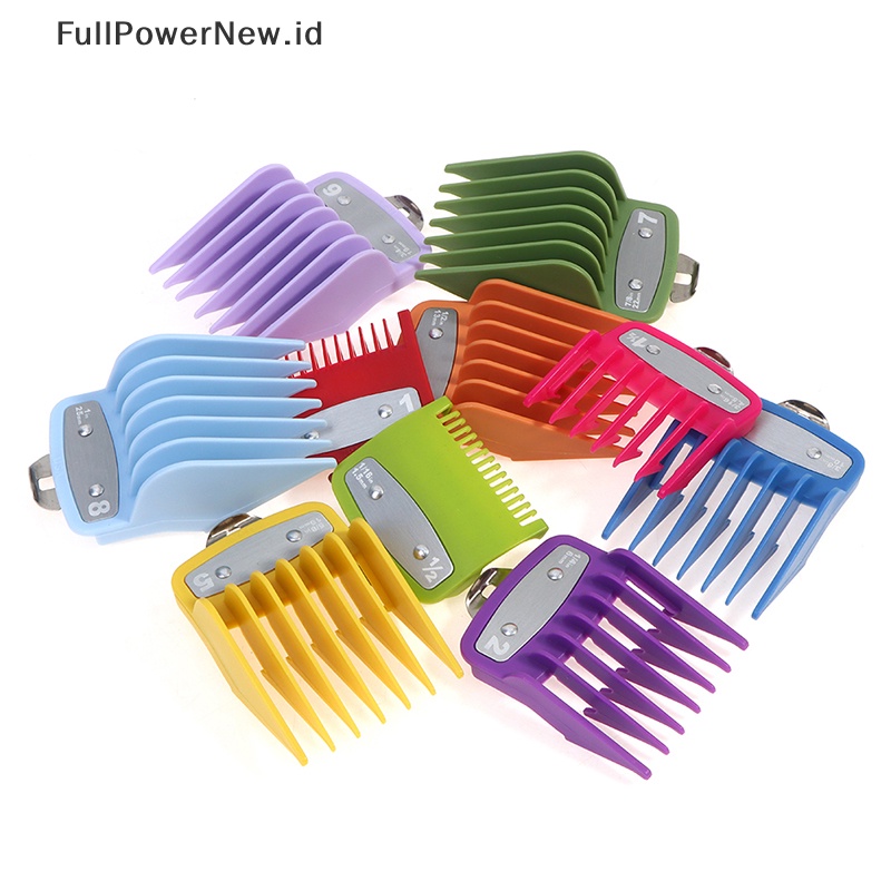 Power 8pcs Universal Hair Clipper Guard Untuk Clipper Rambut Salon Sisir Hair Cutg ID