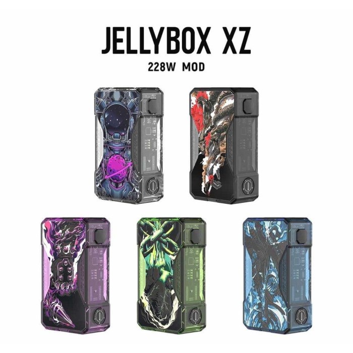 MOD ONLY Rincoe Jellybox XZ Mod 228W No Display