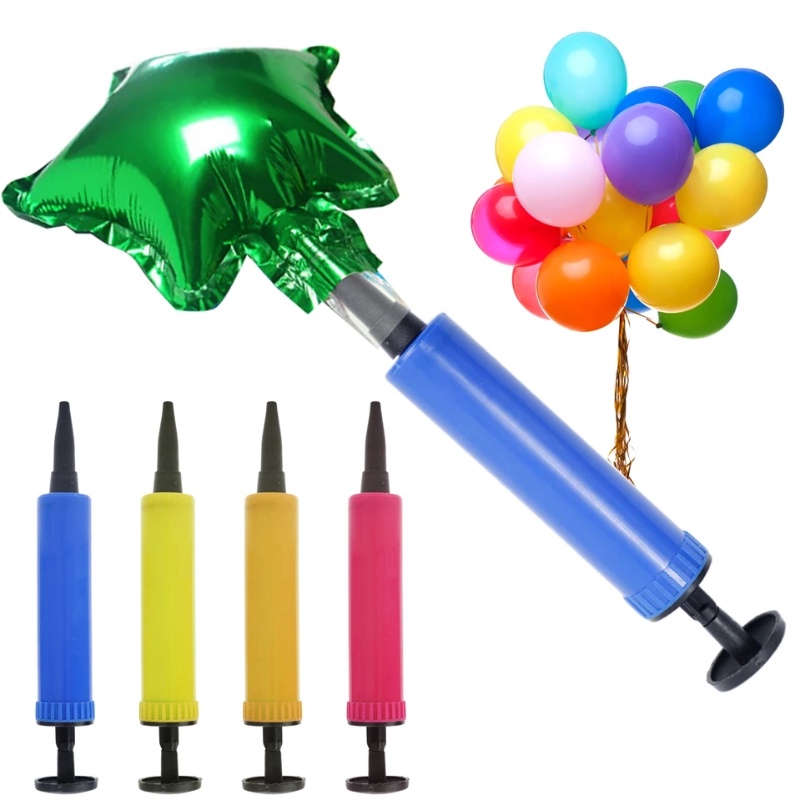 Pompa Balon Cepat/Pompa Balon Tiup Udara Dorong Tangan/Latex Foil Balloon Inflator