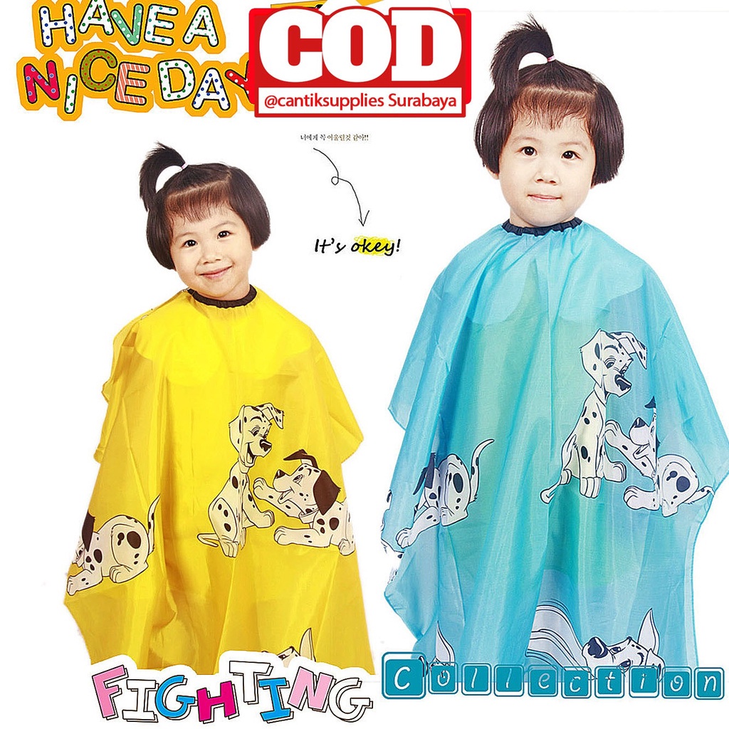 Kain Kep / Kip Potong Rambut Salon Barber ANAK panjang