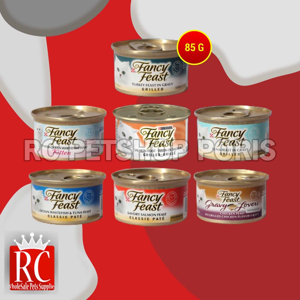 Makanan Kucing Fancy Feast 85 gram All Variant