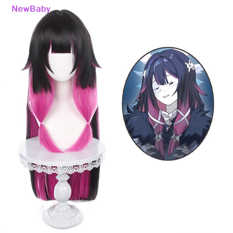 Newbaby Genshin Impact Columbina Cosplay Wig Rambut Palsu Cosplay Genshin Impact Fatui 110cm ID