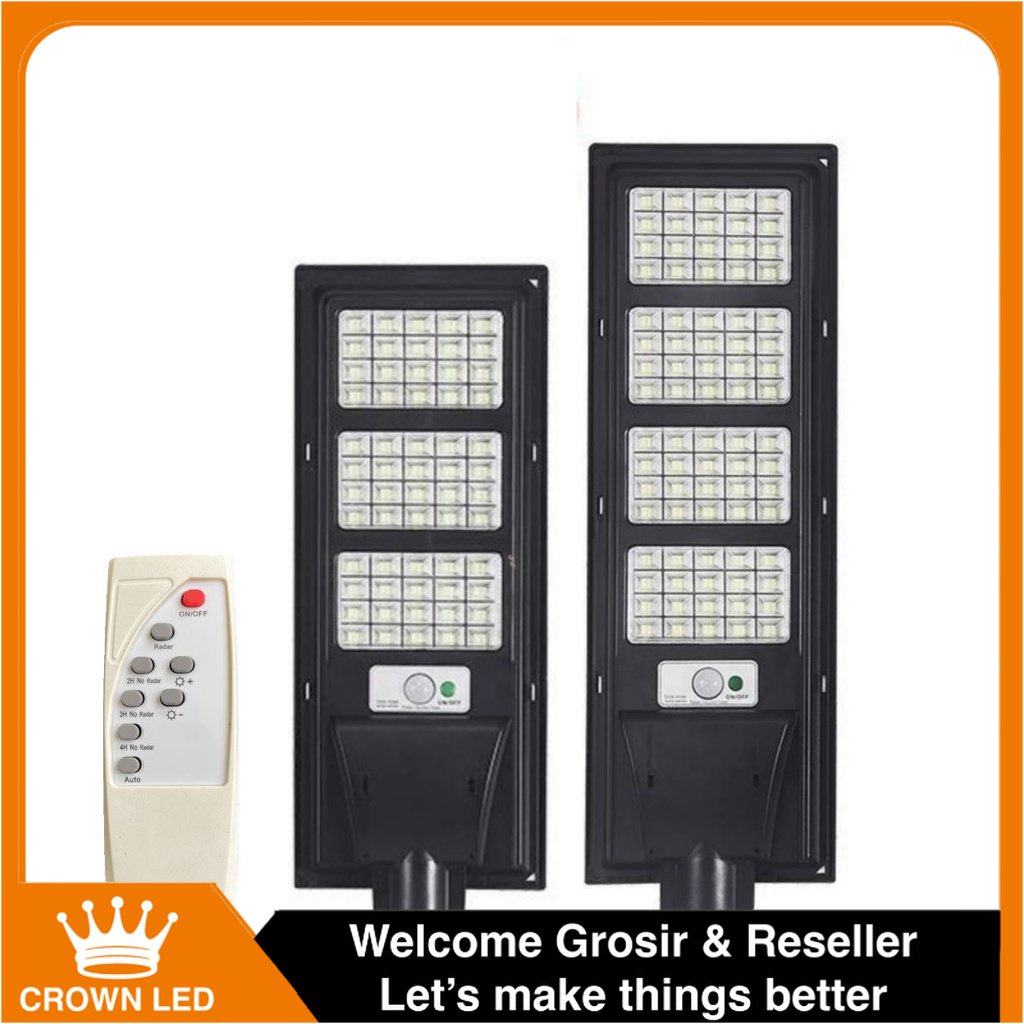 Lampu jalan Pju Tenaga Matahari Solar Cell LED 150W 200W  Panel Surya