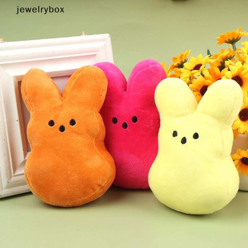 [jewelrybox] Rabbit Plush Stuffed Doll Peeps Bunny Tahun Kelinci2023Boneka Decor Mainan Butik