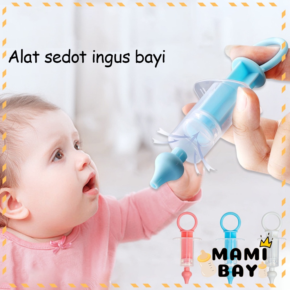 Mamibayi Nasal aspirator baby alat sedot penyedot ingus bayi model jarum suntik pembersih hidung bayi