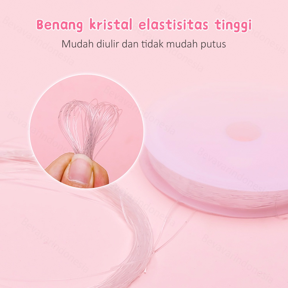 BEVAVAR Mainan edukasi anak perempuan meronce manik diy untuk jewelry kit