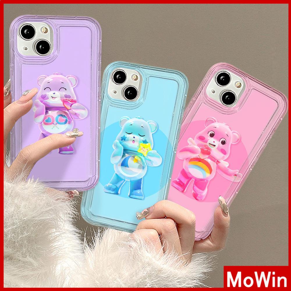 For iPhone 14 Pro Max iPhone Case Clear Case TPU Soft Case Airbag Shockproof Cute Cute Cartoon Bear Compatible with iPhone 13 Pro Max iPhone 12 Pro Max 11 7Plus 6Plus XR xs max
