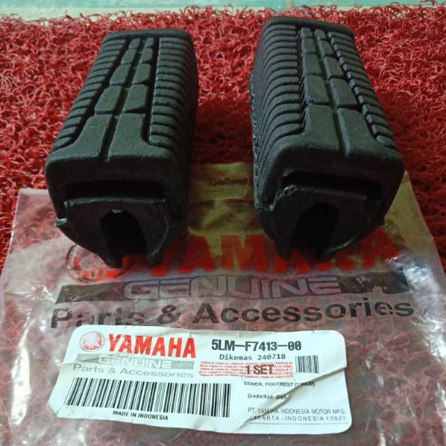 Karet Bastep/Bar Step/Footstep/Foot Step Depan RX King Jupiter MX F1ZR/Vega Force 1Jupiter-5LW