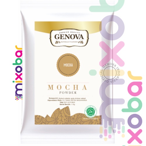 

Genova Powder Mocha 1000gr l Bubuk Minuman